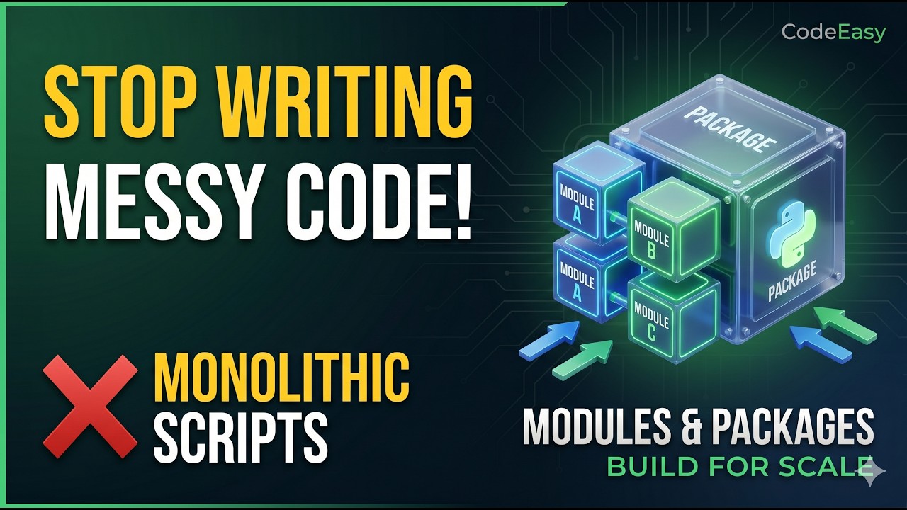 Structuring Python: Mastering Modules, Packages, and Imports