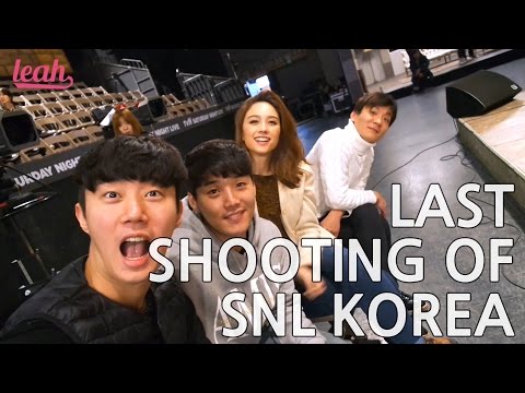 LAST SHOOTING OF SNL KOREA ■ LEAH’S LIFE IN KOREA