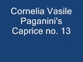 Cornelia Vasile Paganini S Caprice No 13 Wmv