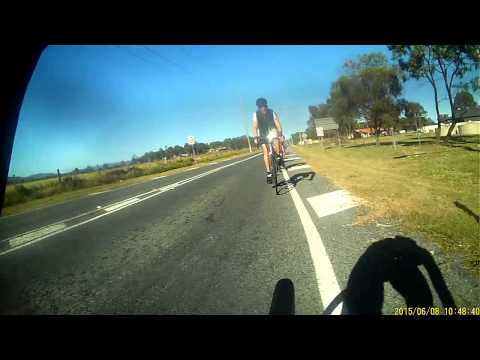 Unprovoked Attack on Cyclist - Rego: 033 VBD Ford Falcon Ute