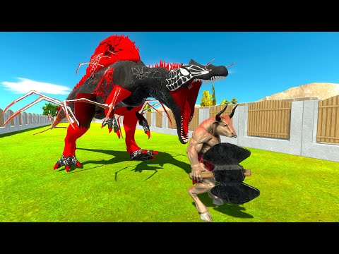 RACE SURVIVAL HUNTED by SPINO BLACK WIDOW - Animal Revolt Battle Simulator ARBS
