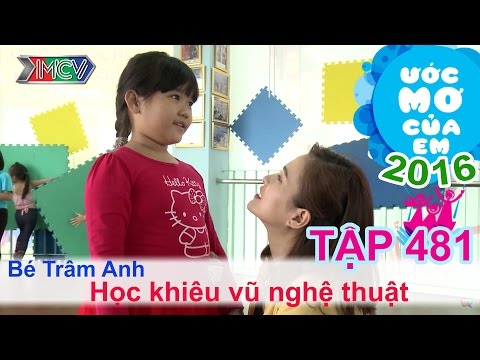 Thùy Trang cùng bé học khiêu vũ nghệ thuật | ƯỚC MƠ CỦA EM | Tập 481 | 01/12/2016