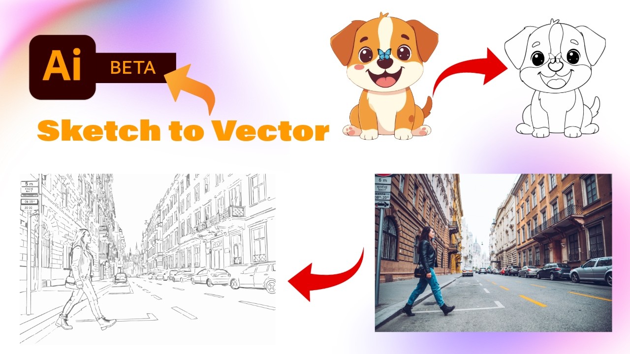 Adobe Illustrator Public  Beta: Sketch to Vector!!!!