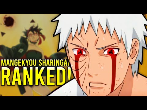 ALL Mangekyou Sharingan Abilities RANKED and EXPLAINED!