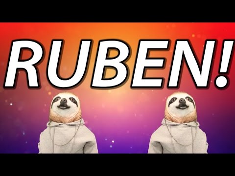 HAPPY BIRTHDAY RUBEN! - SLOTH HAPPY BIRTHDAY RAP