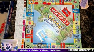 Pokémon Monopoly w/ TheKingNappy, GameboyLuke & Twit! [FULL GAME]