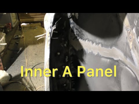 Classic Mini Pickup Restoration Ep38 - Inner A Panel
