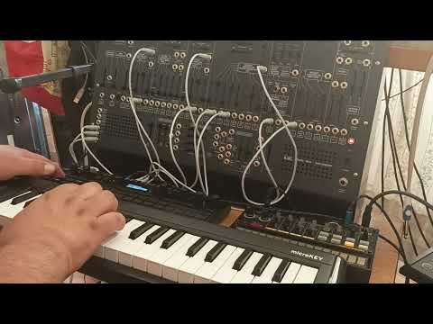 Equinoxe 7 - Jean Michel Jarre Bass Cover - ARP 2600M, Korg SQ64, Volca Beats