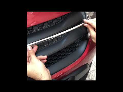 Dacia Sandero Stepway ön panjura Krom aksesuar montajı