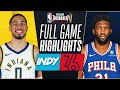 PACERS at 76ERS | NBA IN-SEASON TOURNAMENT ? | FULL GAME HIGHLIGHTS | November 14, 2023