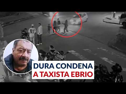 Taxista ebrio que atropelló a 11 personas en Bogotá y mató a una menor fue condenado: video del caso
