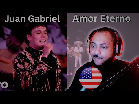 FIRST TIME REACTING TO | Juan Gabriel - Amor Eterno (En Vivo
