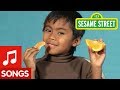 Sesame Street Cookie Monster Sings About Food