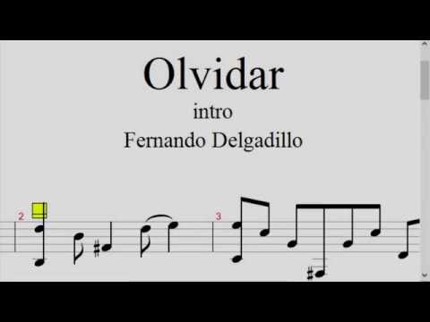 Olvidar - Fernando Delgadillo
