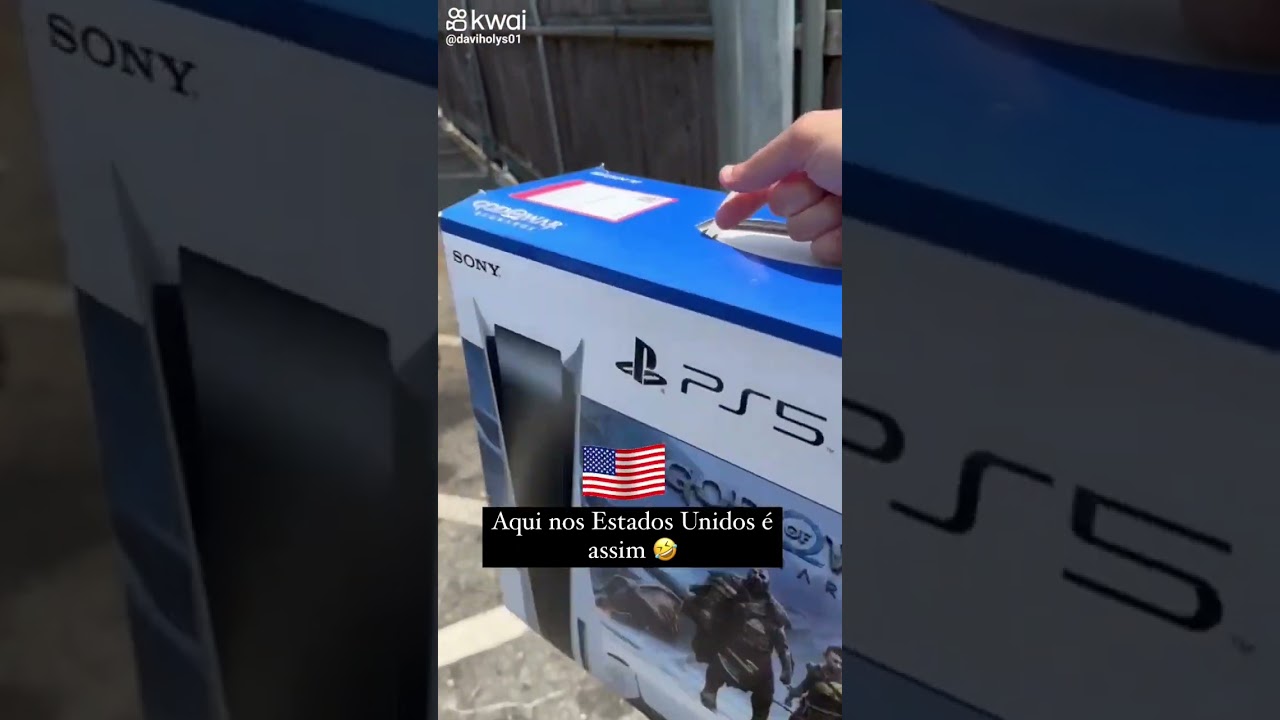 Joguei meu PS5 no Lixo. 🇺🇸🇺🇸
