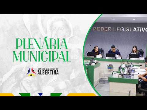 🧑‍🎓🏛️ Plenária Municipal do Parlamento Jovem 2026 - ALBERTINA MG