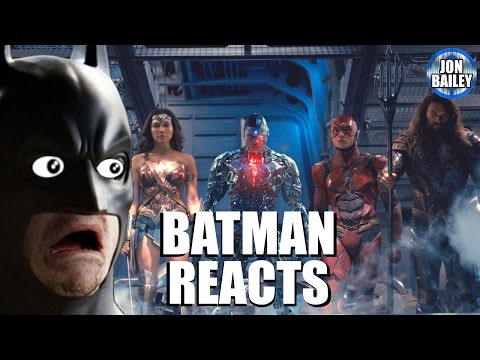 Batman Reacts to JUSTICE LEAGUE