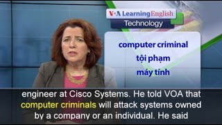 Phát âm chuẩn - Anh ngữ đặc biệt: Computer Crime Protection (VOA)