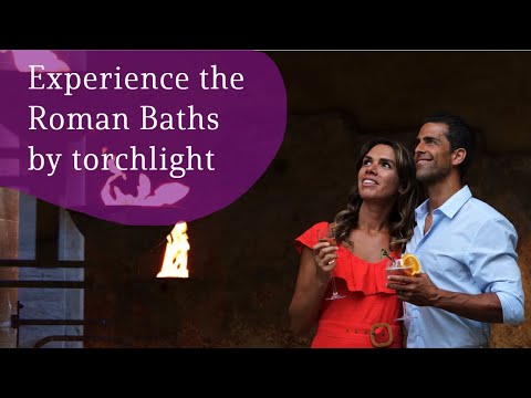 Experience The Roman Baths by Torchlight 🔥