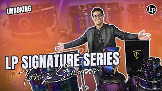 Video thumbnail for UNBOXING mis NUEVOS instrumentos signature series con LP! by Tony Succar