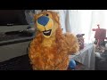 1999 Bear In The Big Blue House Bear Cha Cha Cha Toy