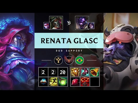 Renata Glasc Support vs Alistar - BR Grandmaster Patch 25.15