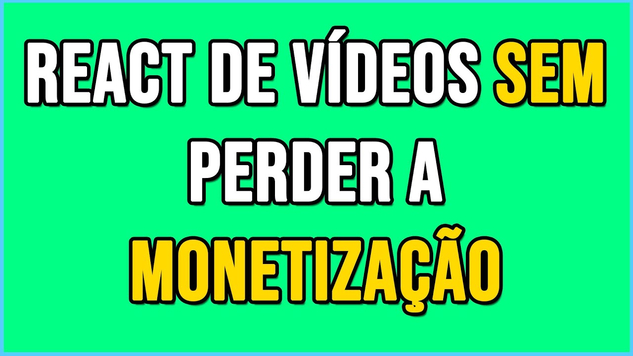 Como fazer react de vídeos shorts no YouTube sem arriscar perder a monetização do canal