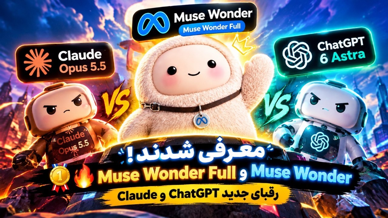 🔥 مدلهای Muse Wonder و Muse Wonder Full معرفی شدند! | رقبای جدید ChatGPT و Claude