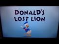 Donald S Lost Lion Title Card