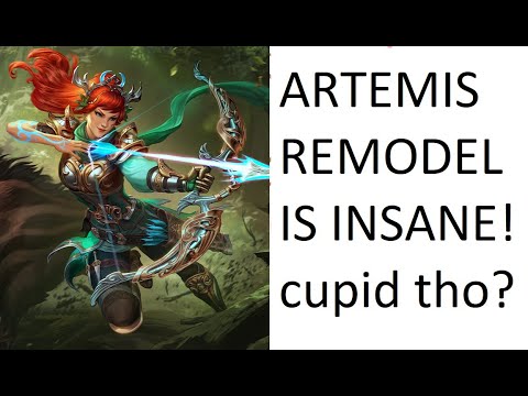 ARTEMIS' NEW DESIGN IS LOOKING CLEAN! TUSKY IS A CHAD! - Masters Ranked Duel - SMITE