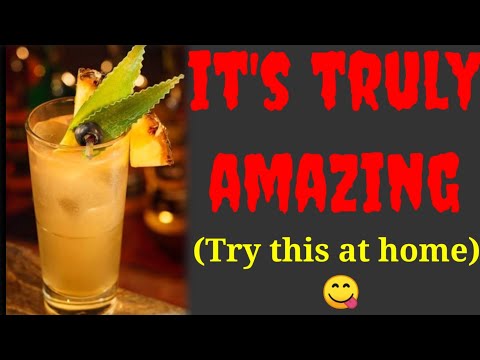 pineapple fizz with tonic