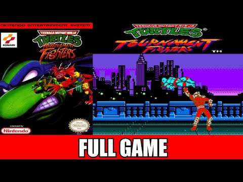 Teenage Mutant Ninja Turtles: Tournament Fighters (NES) Full Game / No Commentary