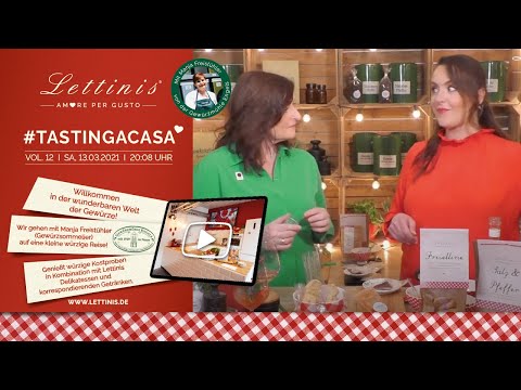 Lettinis #TastingaCasa​ Vol. 12 - Gewürzseminar