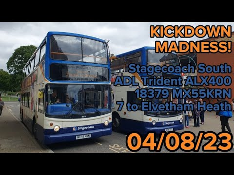 KICKDOWN MADNESS + REALLY LOUD AXLES! Awesome ADL Trident ALX400 18379 MX55KRN on the 7! 04/08/23.