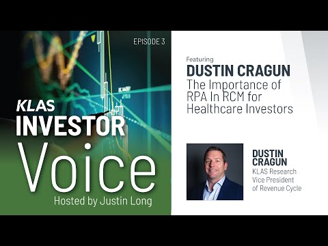 Dustin Cragun, The Importance of RPA In Revenue Cycle ... - YouTube