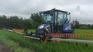 ISEKI井關有冷氣的噴藥車