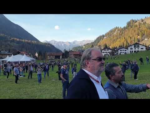 Weltrekordzug der Rhätischen Bahn am 29.10.2022