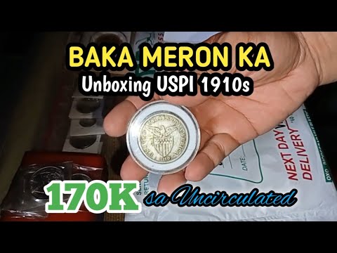 170K na UNC 1910s USPI 1 Peso coin | KAALAMAN