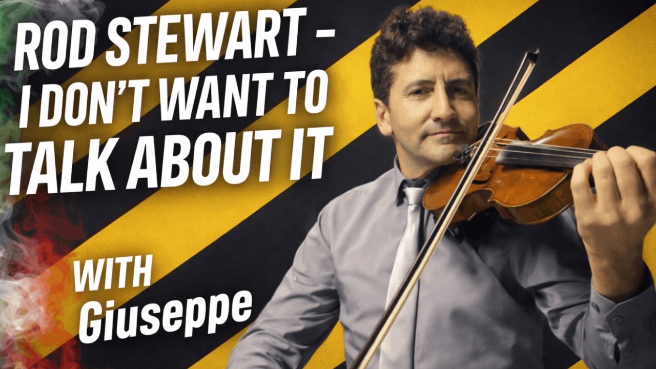 Rod Stewart - I don't want to talk about it | Violin cover with Giuseppe
