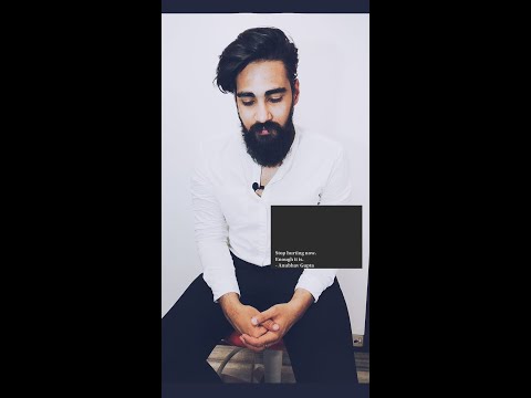 Anubhav Gupta Tribute to Sushant Singh Rajput 