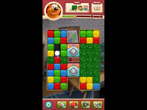 Toon Blast Level 2891 - NO BOOSTERS 🐻🐺🐱 | SKILLGAMING ✔️