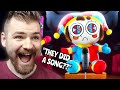 First Time REACTING to THE AMAZING DIGITAL CIRCUS | A Very Special Digital Circus Song | REACTION!