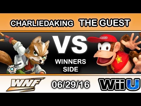 WNF 2.8 - Atrakt | Charliedaking (Fox) Vs. The Guest (Diddy Kong) Winners Side - Smash Wii U