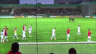 preview picture of video 'SV Wehen Wiesbaden vs. 1. FC Kaiserslautern DFB Pokal 2014'