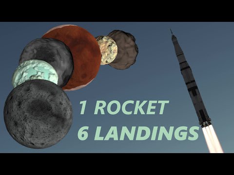 KSP - Pushing The Saturn V To Its Limits