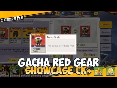 GACHA RED GEAR & CARA FUSE | One Punch Man: The Strongset
