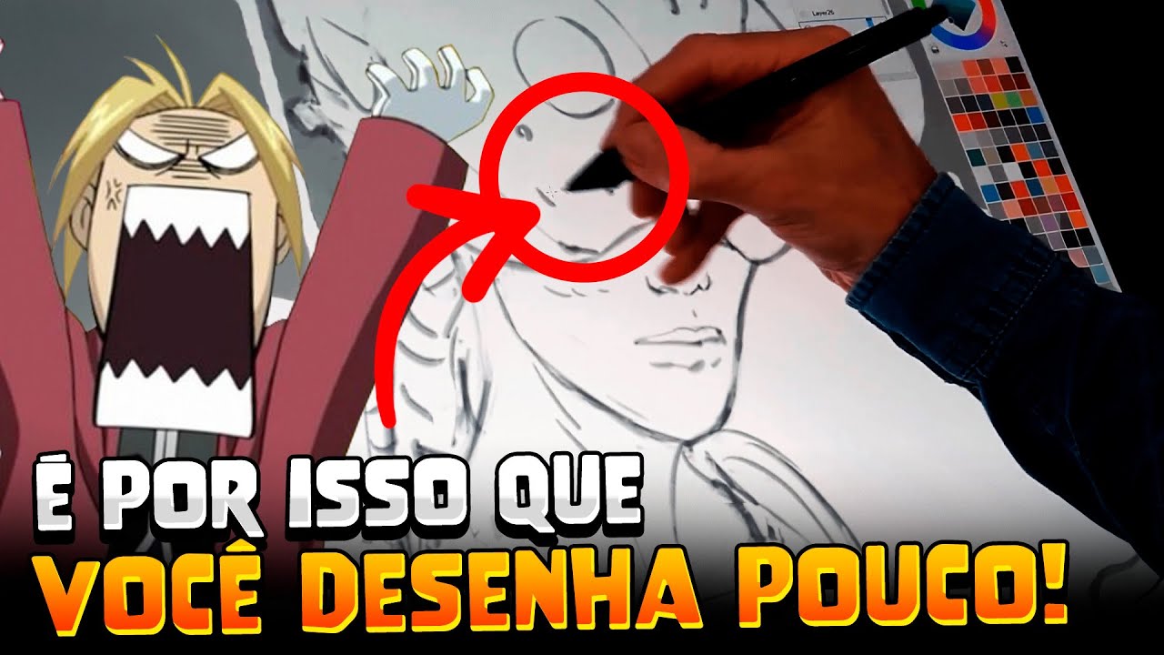 5 SEGREDOS para DESENHAR MAIS