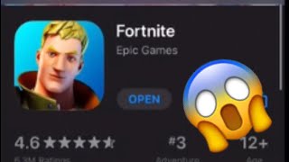 How to DOWNLOAD/REINSTALL Fortnite mobile (IOS DEVICES)