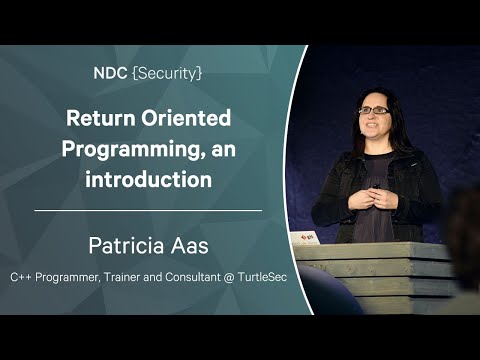 Return Oriented Programming, an introduction - Patricia Aas - NDC Security 2023
