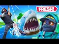 I ELIMINATED FRESH with a SHARK (Fortnite Season 3)